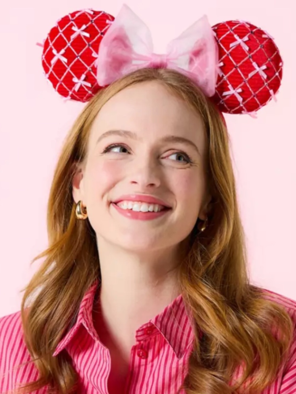 Baublebar Disney 2026 Minnie Mouse Valentine's Hearts Ears Headband